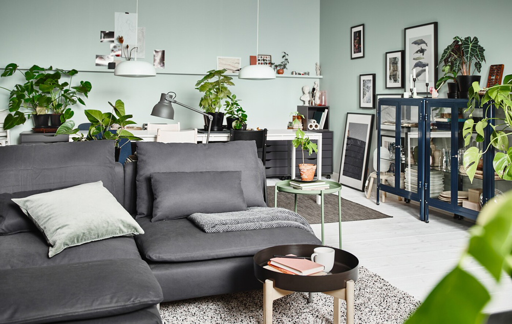 Квартира в скандинавском стиле с мебелью из IKEA