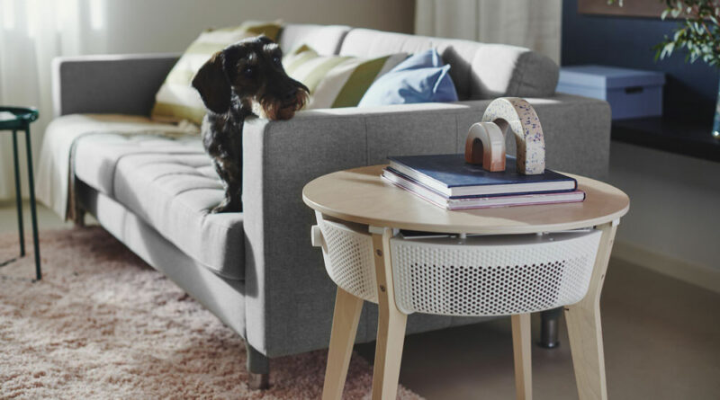 IKEA выпускает очиститель воздуха в форме приставного столика