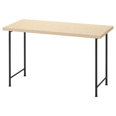 Письменный стол, под сосну, черный, 120×60 см IKEA MITTCIRKEL, SPÄND 195.689.26