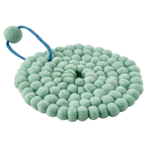 Подставка под горячее, светло-зеленый, 18 см IKEA KNORRHAJ 906.021.72